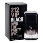 Carolina Herrera 212 Vip Black EDP l&otilde;hnastatud vesi meestele, 50 ml