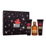Dsquared2 Wood komplekt meestele (EDT, 100 ml + du&scaron;igeel, 100 ml + habemeajamisj&auml;rgne palsam, 100 ml)