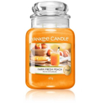 Yankee Candle Farm Fresh Peach l&otilde;hnak&uuml;&uuml;nal, 623 g