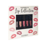 Set Gosh Favorite Lip Collection Liquid Lipstick, 5 tk