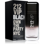 Carolina Herrera 212 Vip Black EDP meestele, 200 ml