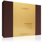 Al Haramain Amber Oud Gold Edition kinkekomplekt unisex (EDP, 75 ml + EDP, 30 ml + kehasprei, 200 ml)