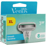 Gillette Venus Smooth Sensitive Replacement Heads raseerimisl&otilde;iketerad, 8 tk