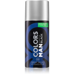 Benetton Colors Man Black Anti-Perspirant Spicy Deodorant Spray For Men, 150 ml