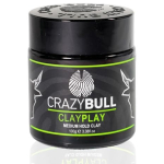 Crazy Bull ClayPlay keskmise fikseerimisega savimaskkreem, keskmise fikseerimisega juuksesavi meestele, 100 g