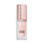 Makeup Revolution Pout Bomb Vegan Plumping Lip Gloss Milky Sheer Holo 4.6 ml
