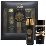 Lattafa Asad Eau de Parfum seatud meestele (EDP 100 ml + Deodorant 200 ml)