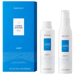 Lunex System Light Set Kemon: Cosmetic Lightening Hair Cream Treatment, 90 ml + Cosmetic Developer Hair Cream Treatment, 180 ml