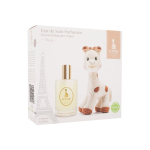 Sophie La Girafe Sophie La Girafe Eau de Soin komplekt lastele (l&otilde;hnastatud kehasprei Eau De Soin, 100 ml + plush m&auml;nguasi)