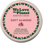 We Love The Planet Sensitive vegan deodorant-palsam pehme mandlikreem-deodorant, 35 g