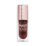 Makeup Revolution Pout Bomb Plumping Lip Gloss Espresso Cool 4.6 ml