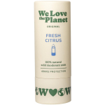 We Love The Planet originaal deodorandipulk v&auml;rske tsitrusel&otilde;hnaga, 40 g