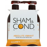 Saryna KEY Absolute Vibrant Duo juuksehoolduskomplekt kuivadele v&auml;rvitud juustele, 2 x 500 ml
