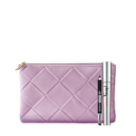 Set Pupa: Multiplay Double-Ended Eyeshadow & Kajal Eyeliner 2-In-1 09 Deep Black 1.2 g + Vamp! Paraben-Free Extra Volume Mascara 100 Black, 9 ml + Textile Makeup Bag Pink