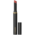 MAC Powder Kiss Velvet Blur Slim Cream Lipstick 877 Devoted To Chili, 2 g