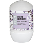 Biobaza Purple Freshness Natural Ingredients Refreshing Floral & Citrus Deodorant Roll-On For Women, 50 ml