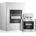 Lattafa Confidential Platinum EDP parf&uuml;&uuml;mvesi unisex, 100 ml