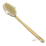 Nuum Cosmetics Body Brush with Detachable Handle keha kooriv hari eemaldatava k&auml;epidemega, 1 tk