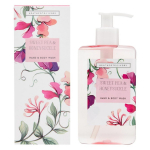K&auml;te- ja kehapesuvesi Heathcote & Ivory Sweet Pea and Honeysuckle Hand & Body Wash, 250 ml, niisutav