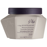 L'Alga SEASTRAIGHT Mask niisutav mask, sobib kasutamiseks p&auml;rast juuste sirgendamise protseduure, 250 ml