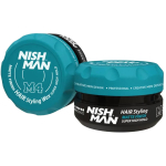 NISHMAN Matte Finish Super High Hold Wax M4 juuksevaha, 132 g