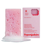 Esponjabon Hyaluronic Acid Cleansing & Hydrating Massage Soap Bar Face & Body, 120 g