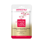 Hada Labo Tokyo Premium Hyaluronic Acid Glow & Anti Stress Sheet Mask Face Day, 23 ml