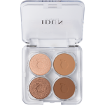 IDUN Minerals Eyeshadow Palette mineraalsed 4 v&auml;rvi lauv&auml;rvid, toon: Gullviva nr 4411, 4 g