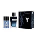 Set Yves Saint Laurent: Y Intense Eau De Parfum For Men, 100 ml + Y Anti-Perspirant Deodorant Stick For Men, 75 g