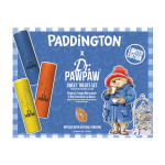 Set Dr. PawPaw: Paddington Orange Marmalade Hydrating Lip Balm, 4 g + Paddington Bear Original Balm Vegan Lip Balm, 4 g + Hot Chocolate Hydrating Lip Balm, 4 g