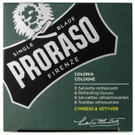 Proraso Cypress & Vetyver Refreshing Tissues V&auml;rskendavad salvr&auml;tikud, 6 tk.