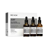 Oil Control Skincare Routine Set Revox B77: Just Niacinamide 10 % Moisturizing Daily Serum For Face, 30 ml + Just Hyaluronic Acid 5% Hydrating Fluid For Face, 30 ml + Just Glycolic Acid 20% Toning Serum For Face, 30 ml