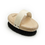 Nuum Cosmetics Dry Exfoliating Body Brush with Copper, masseeriv keha koorimishari vasega, 1 tk