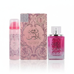 Set Ard Al Zaafaran: Rose Paris Eau De Parfum For Women, 100 ml + Rose Paris Protection Deodorant Spray For Women, 50 ml