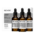 Daily Routine Set Revox B77: Just Squalane Nourishing Oil For Face, 30 ml + Just Caffeine 5% Anti-Dark Circles Day Eye Serum, 30 ml + Just Hyaluronic Acid 5% Hydrating Fluid For Face, 30 ml