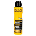 L&acute;Or&eacute;al Paris Men Expert Invincible Sport 96H meestele m&otilde;eldud higistamisvastane sprei, 150 ml