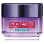 L&acute;Or&eacute;al Paris Revitalift Filler Oil Control Day Gel-Cream niisutav ja &otilde;lisid reguleeriv geelkreem n&auml;ole, 50 ml