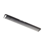 Depot Accessories No. 704 Carbon Hair Plastic Comb Black