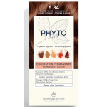 Phyto Color Kit Coloration Permanent Hair Dye 6.34 Intense Dark Copper Blonde, 1 tk