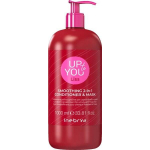 Inebrya Up To You Liss Smoothing 2in1 mask ja palsam siluvaks maskiks/palsamiks kahustele/t&auml;idlastele juustele, 1000 ml