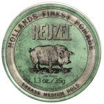 REUZEL Styling Green Pomade Grease Medium Hold juuksepomaad, 35 g