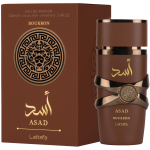 Lattafa Asad Bourbon EDP l&otilde;hnastatud vesi meestele, 100 ml