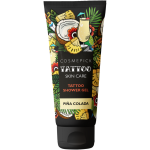 Cosmepick Tattoo Shower Gel Pina Colada du&scaron;igeel t&auml;toveeritud nahale, "Pina Colada" l&otilde;hnaga, 200 ml