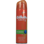 Gillette Fusion 5 l&otilde;hnastatud raseerimisgeel Ultra Sensitive meestele, 200 ml