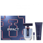 Tommy Hilfiger Impact komplekt meestele (EDT, 100 ml + du&scaron;igeel, 100 ml + EDT, 4 ml)