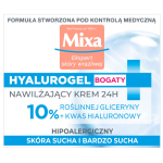 MIXA Ekspert Hyalurogel Rich Sensitive Skin Expert intensiivniisutav n&auml;okreem, 50 ml
