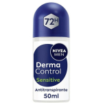 Nivea Men Derma Control Sensitive deodorant meestele m&otilde;eldud rulldeodorant, 50 ml