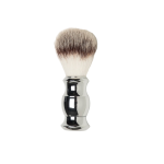 Depot Accessories No. 732 Aluminium Face Shaving Brush Silver