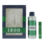Set Izod: Green Scented Spray For Men, 200 ml + Green Eau De Toilette For Men, 15 ml