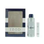 Set Izod: White Eau De Toilette For Men, 15 ml + White Scented Spray For Men, 200 ml